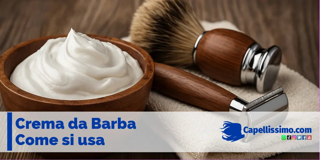 Crema da barba come usarla per una rasatura perfetta