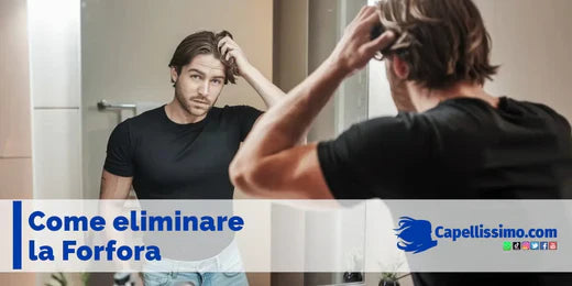 come eliminare forfora dai capelli