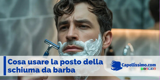 Cosa usare la posto della schiuma da barba