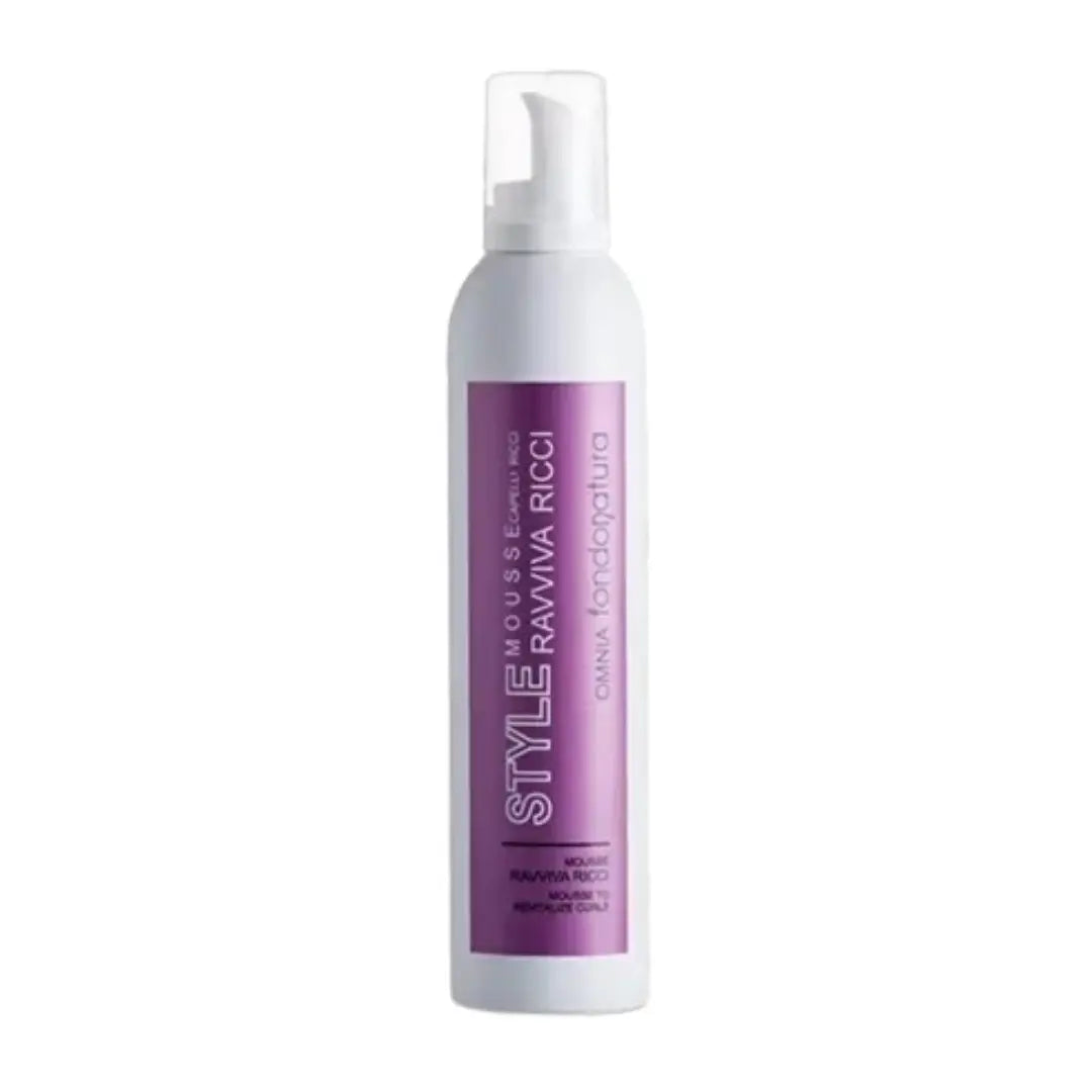 Schiuma per capelli ricci fondonatura
