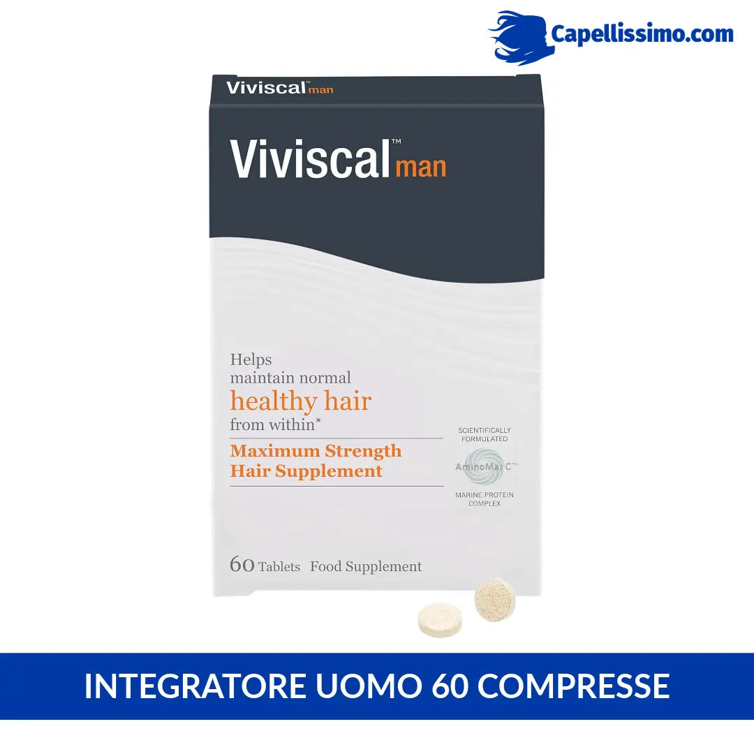 Viviscal Uomo Integratore capelli 60 compresse