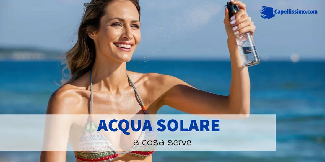 acqua solare a cosa serve