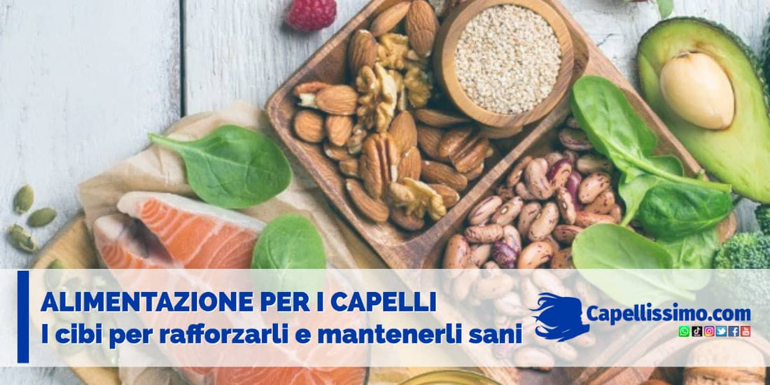 alimentazione per capelli