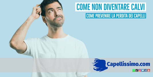 come non diventare calvi