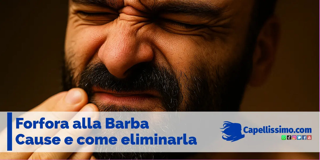 forfora alla barba come eliminarla