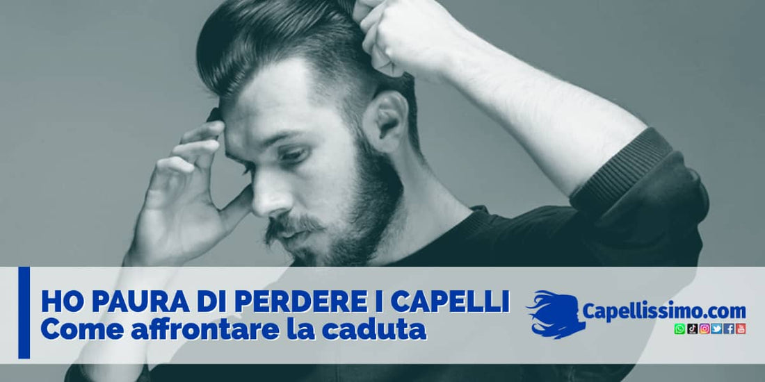 paura di perdere capelli come affrontare la caduta