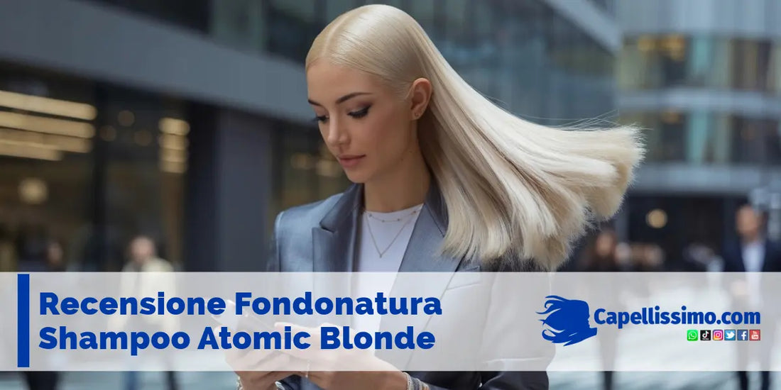 Recensione Fondonatura shampoo atomic blonde