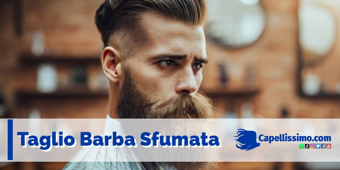 Taglio barba sfumata