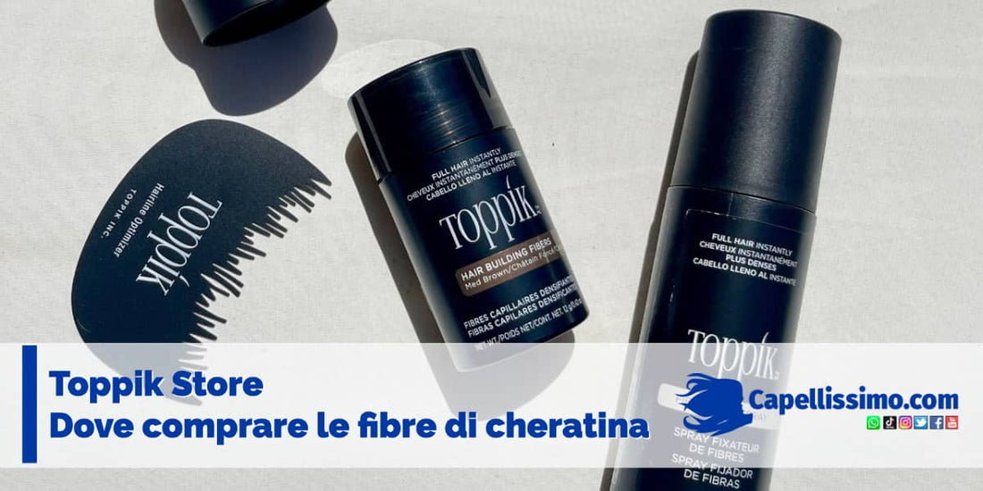 Toppik dove acquistarlo, comprare le fibre di cheratina