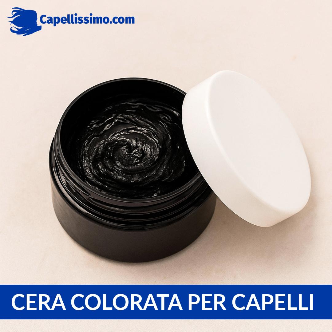 Cera colorata per capelli