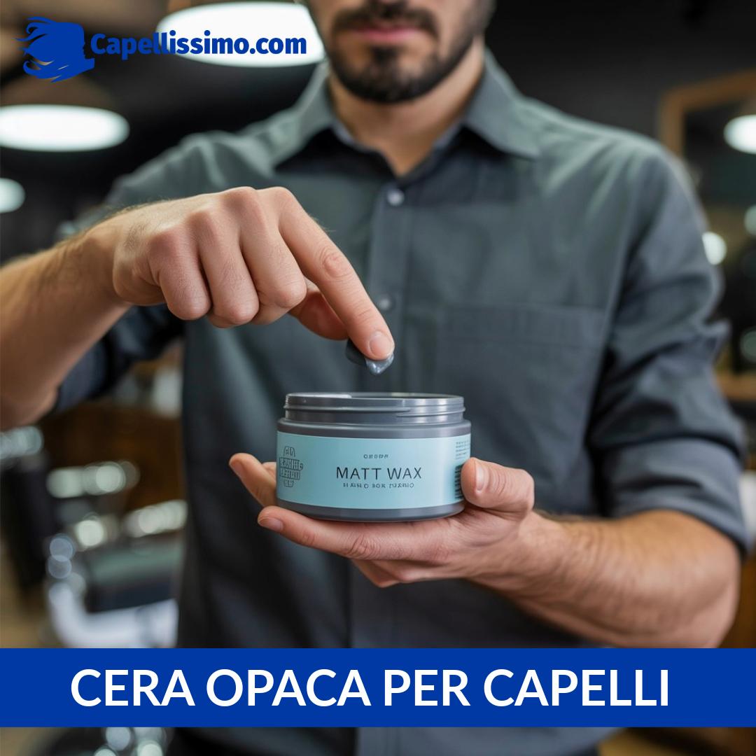 cera opaca per capelli