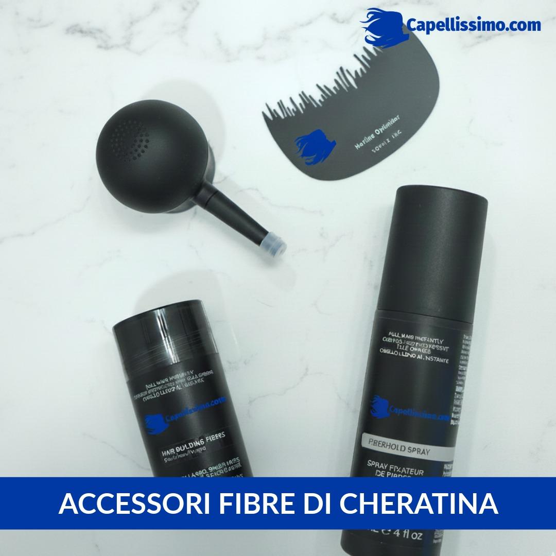 Accessori per le fibre di cheratina