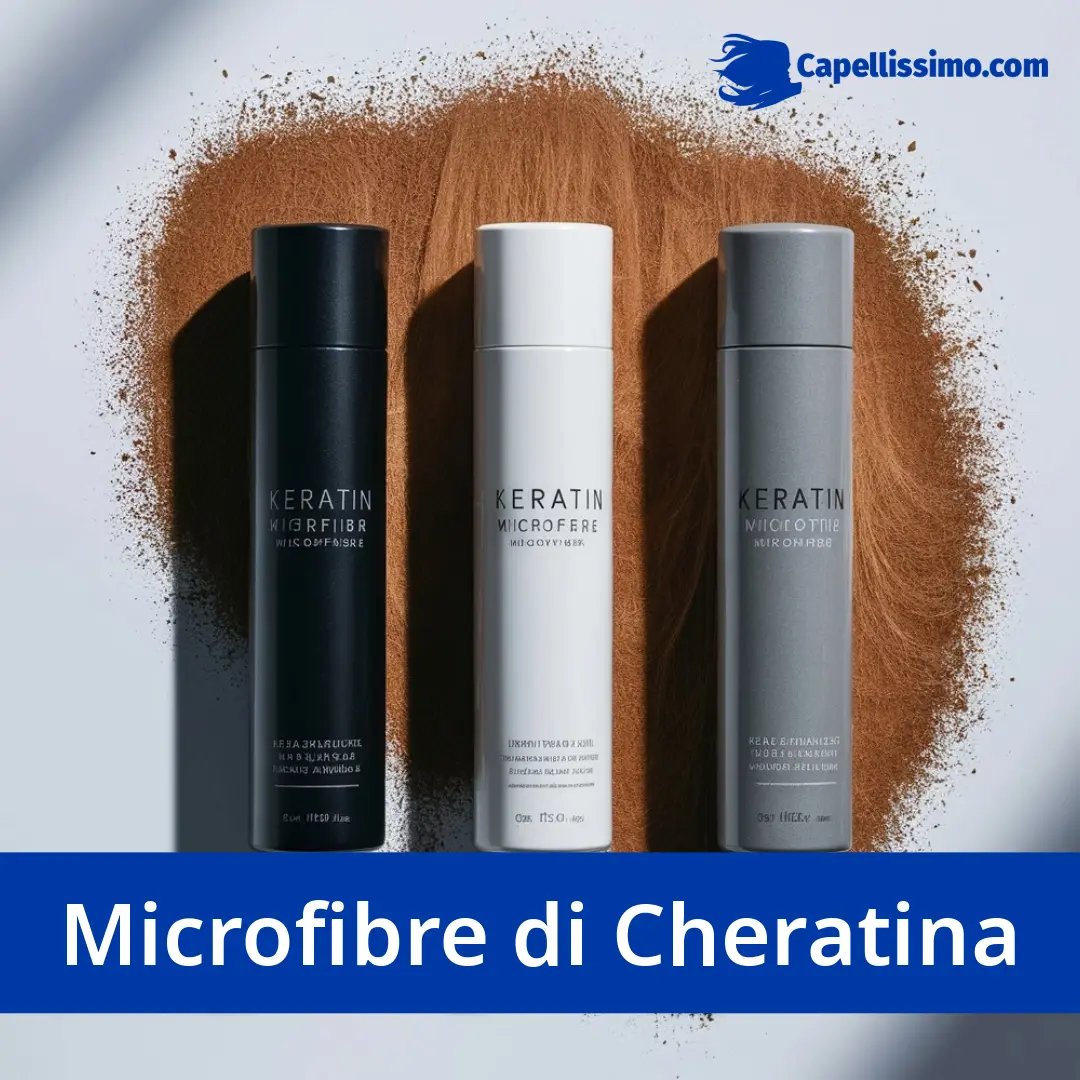 Microfibre di cheratina capellissimo