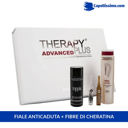fibre di cheratina insieme a filae anticaduta