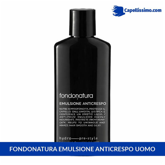Fondonatura anticrespo per uomo