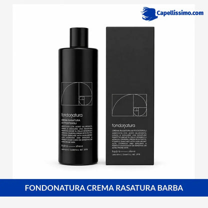 Fondonatura crema rasatura professionale schiuma barba