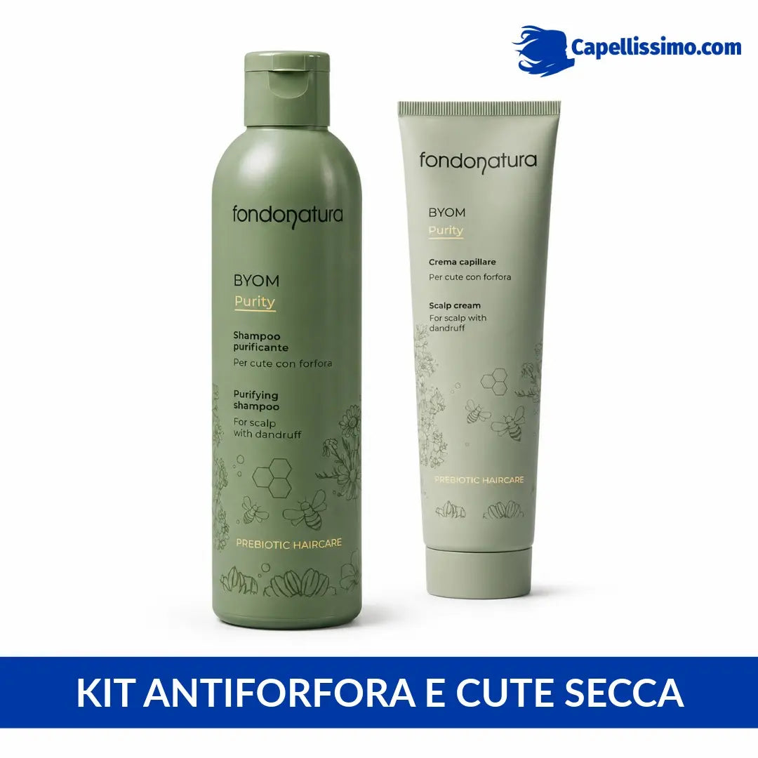 Fondonatura kit capelli con forfora e cute secca
