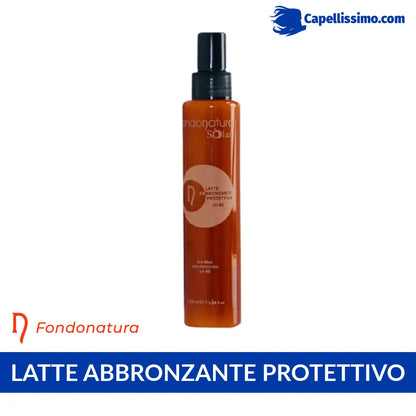 Fondonatura latte abbronzante protettivo