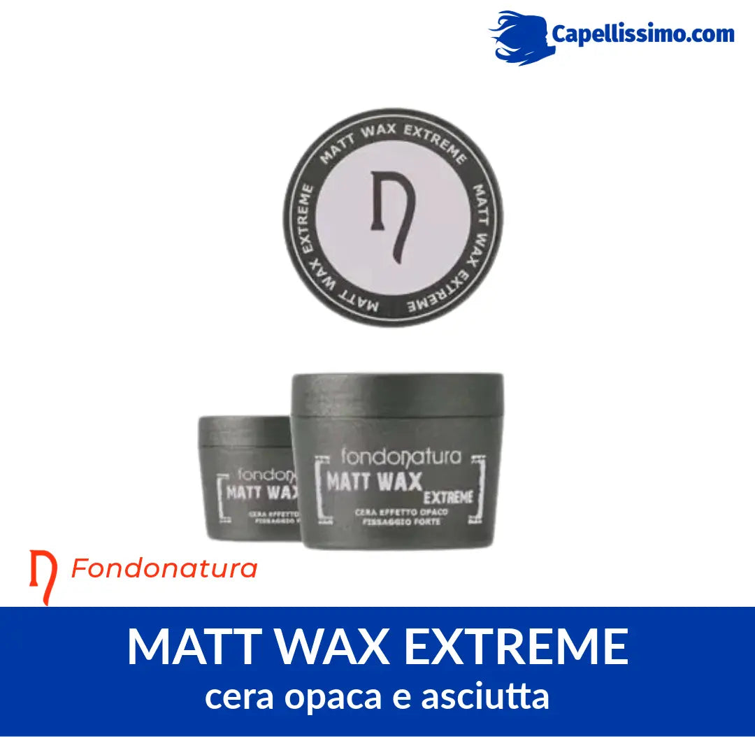 Matt Wax Extreme Fondonatura cera