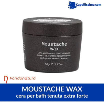 Fondonatura Moustache Wax Cera baffi