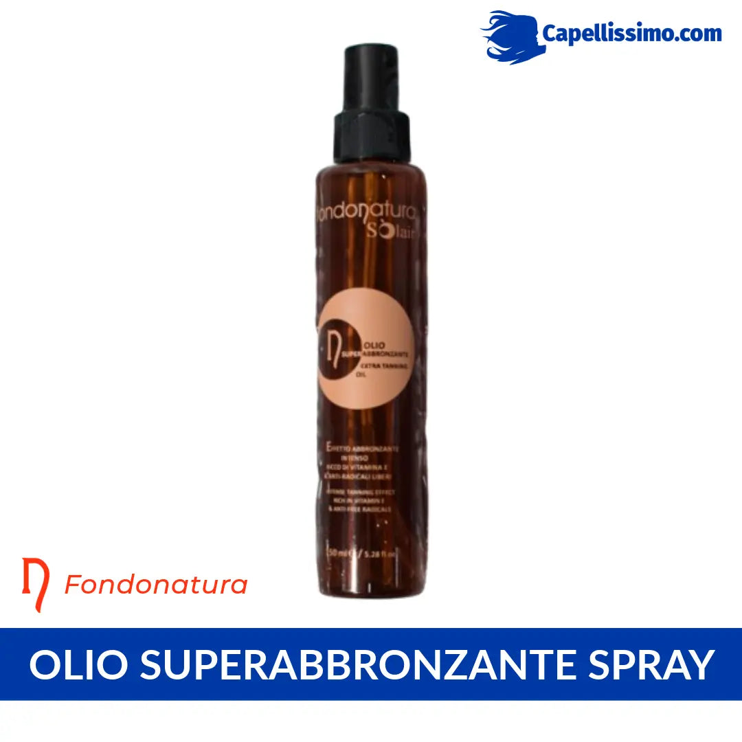 Fondonatura olio superabbronzante spray