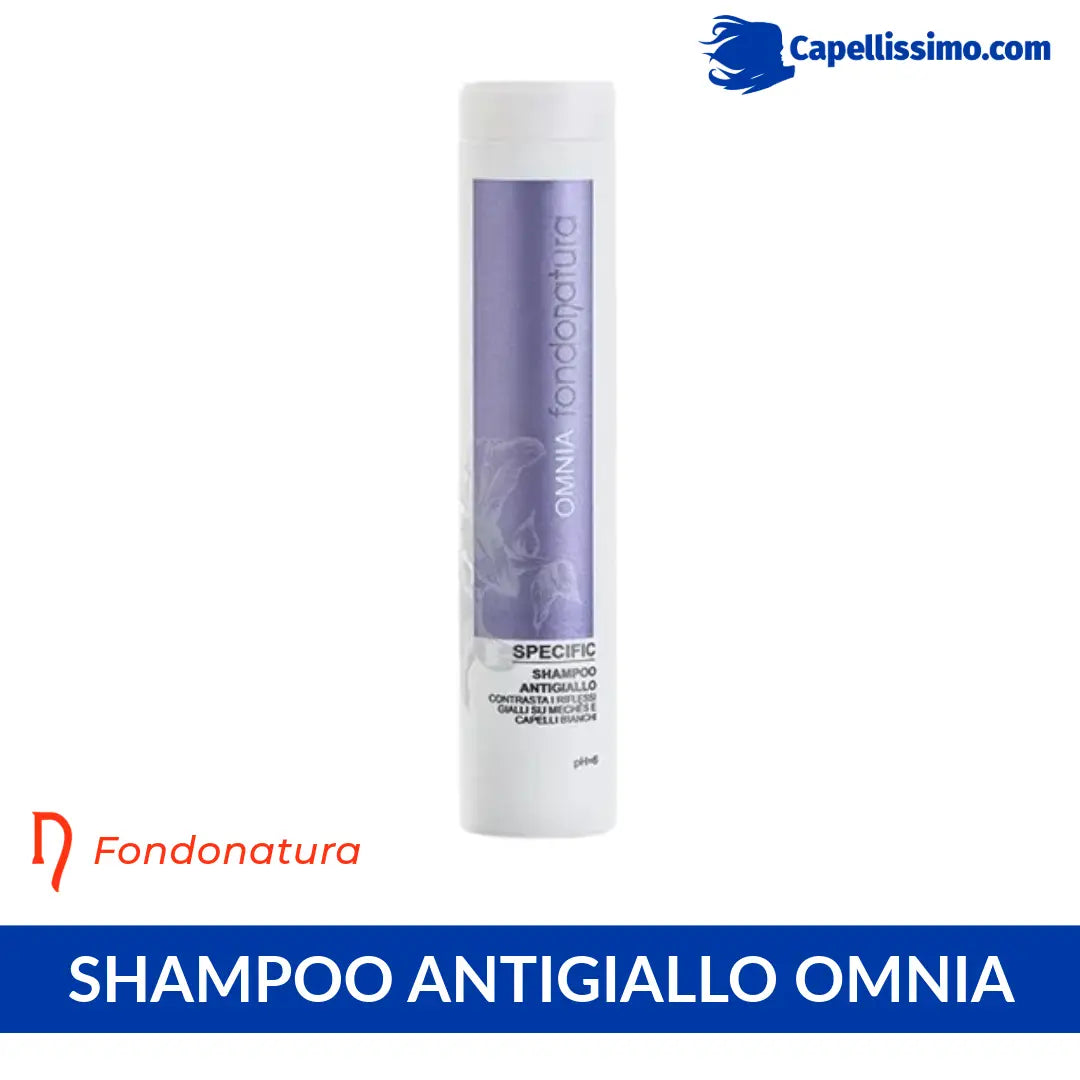 Fondonatura shampoo antigiallo omnia