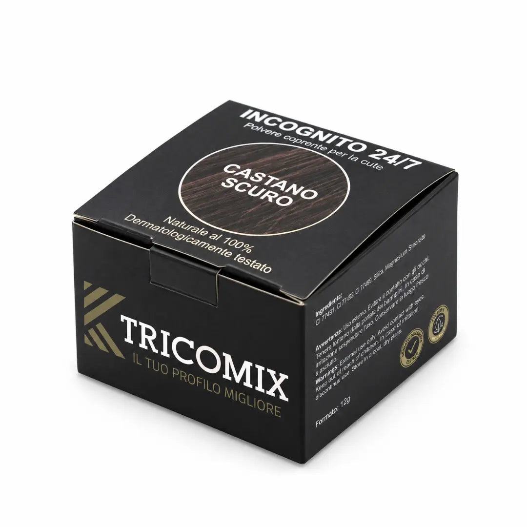 Tricomix polvere coprente per la cute