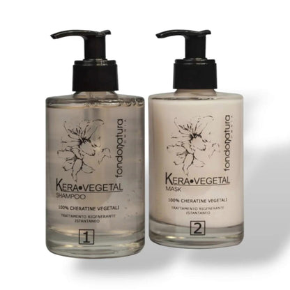 Kera Vegetal Kit Fondonatura: Shampoo e Maschera