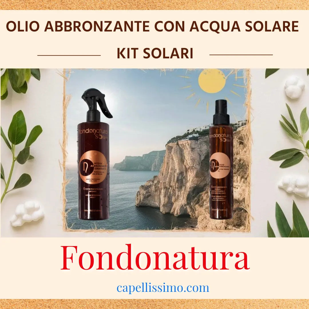 Kit abbronzatura olivastra