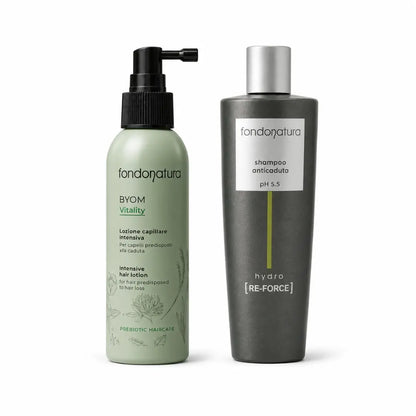 Fondonatura Shampoo e Lozione anticaduta kit