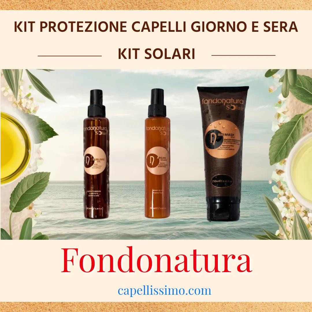 kit protezione capelli giorno e sera