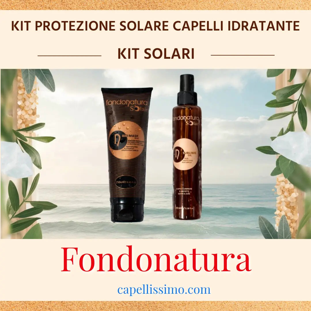 Kit protezione solare capelli idratante