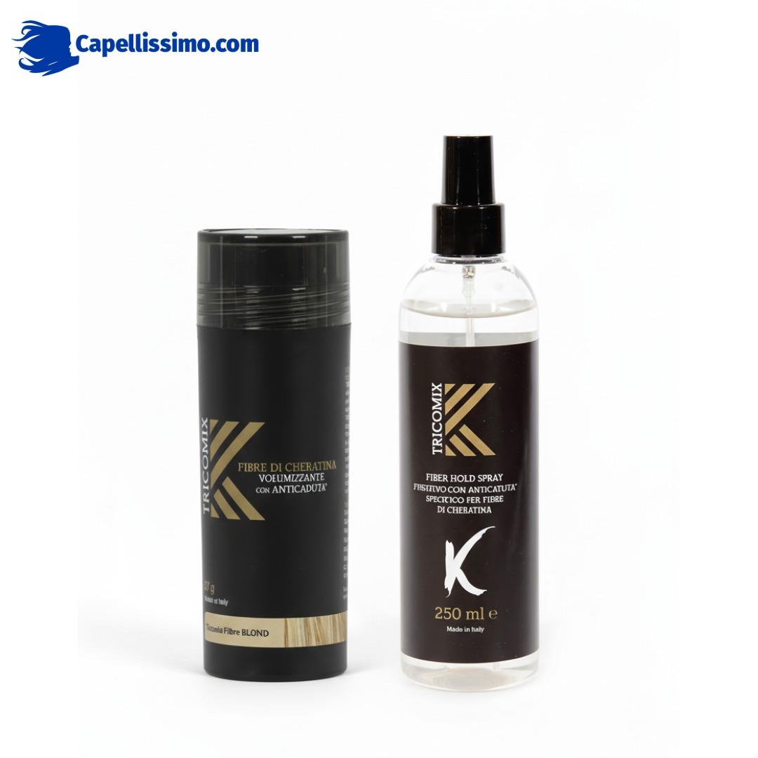 Tricomix Kit Fibre e Spray Fissante