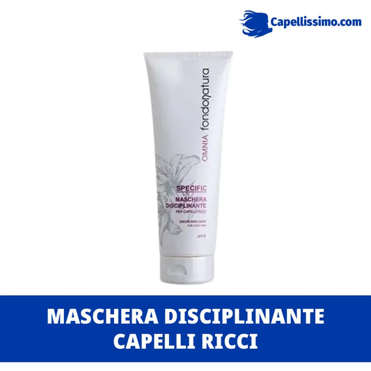 Maschera disciplinante fondonatura capelli ricci