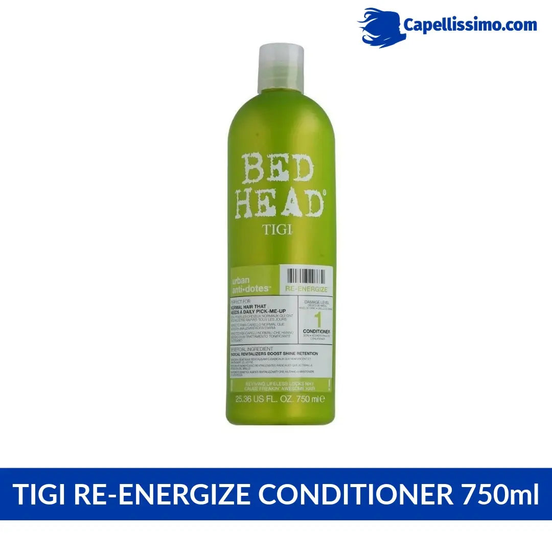 TIGI Bed Head Urban Antidotes Re‑Energize Conditioner (Livello 1 – Linea Verde) 750ml