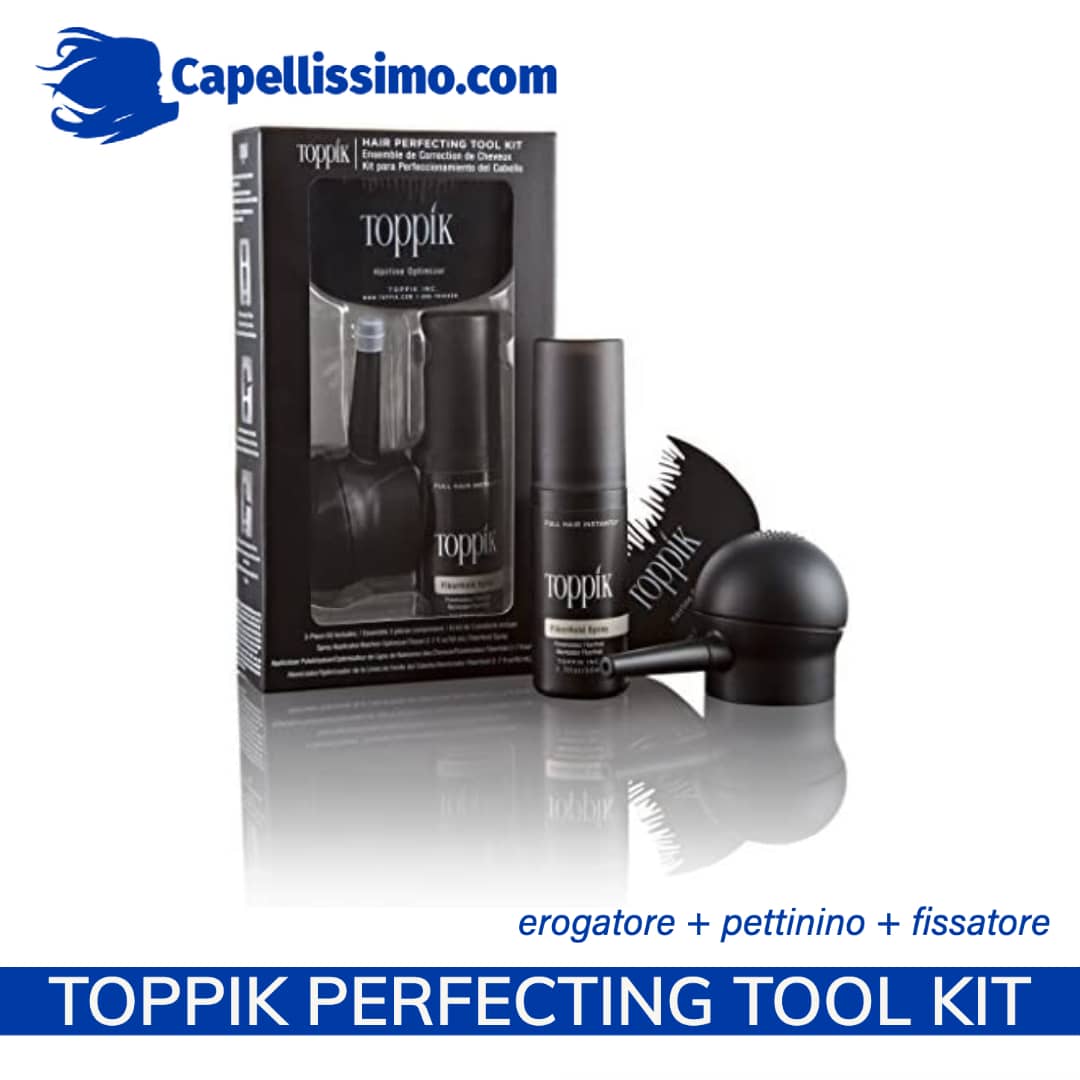 TOPPIK HAIR PERFECTING TOOL : Erogatore, Pettinino, Fissante ...