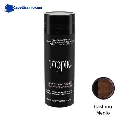 Toppik kit iniziale fibre 27.5gr castano medio