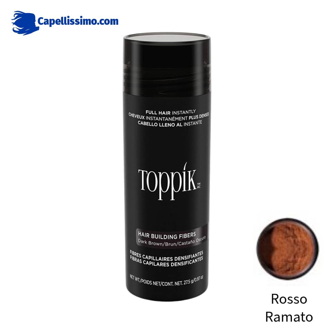 Toppik kit iniziale fibre 27.5gr rosso