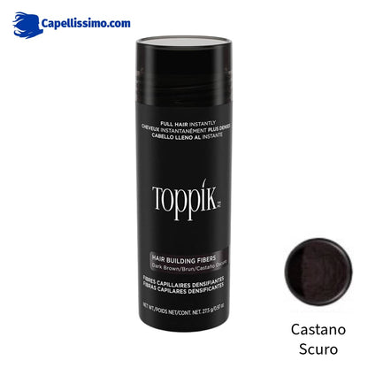 Toppik kit iniziale fibre 27.5gr castano scuro