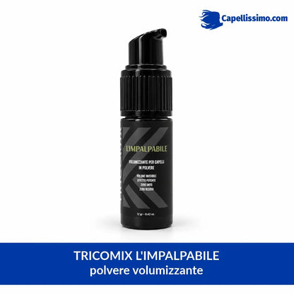 Tricomix L'Impalpabile polvere volumizzante per capelli 12 g con nome del prodotto