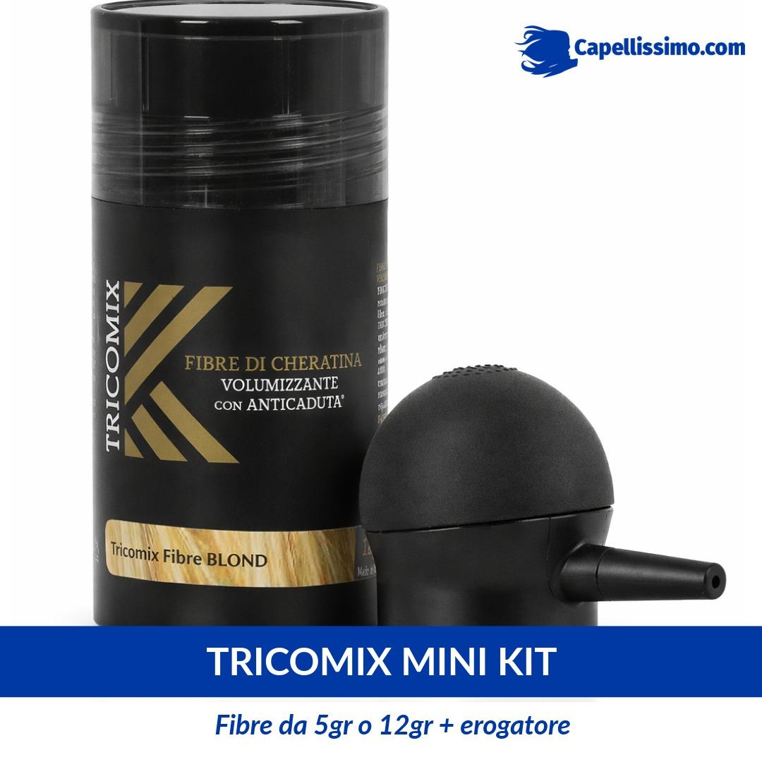 Tricomix Kit fibre di cheratina erogatore spray