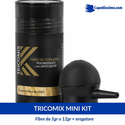 Tricomix Kit fibre di cheratina erogatore spray