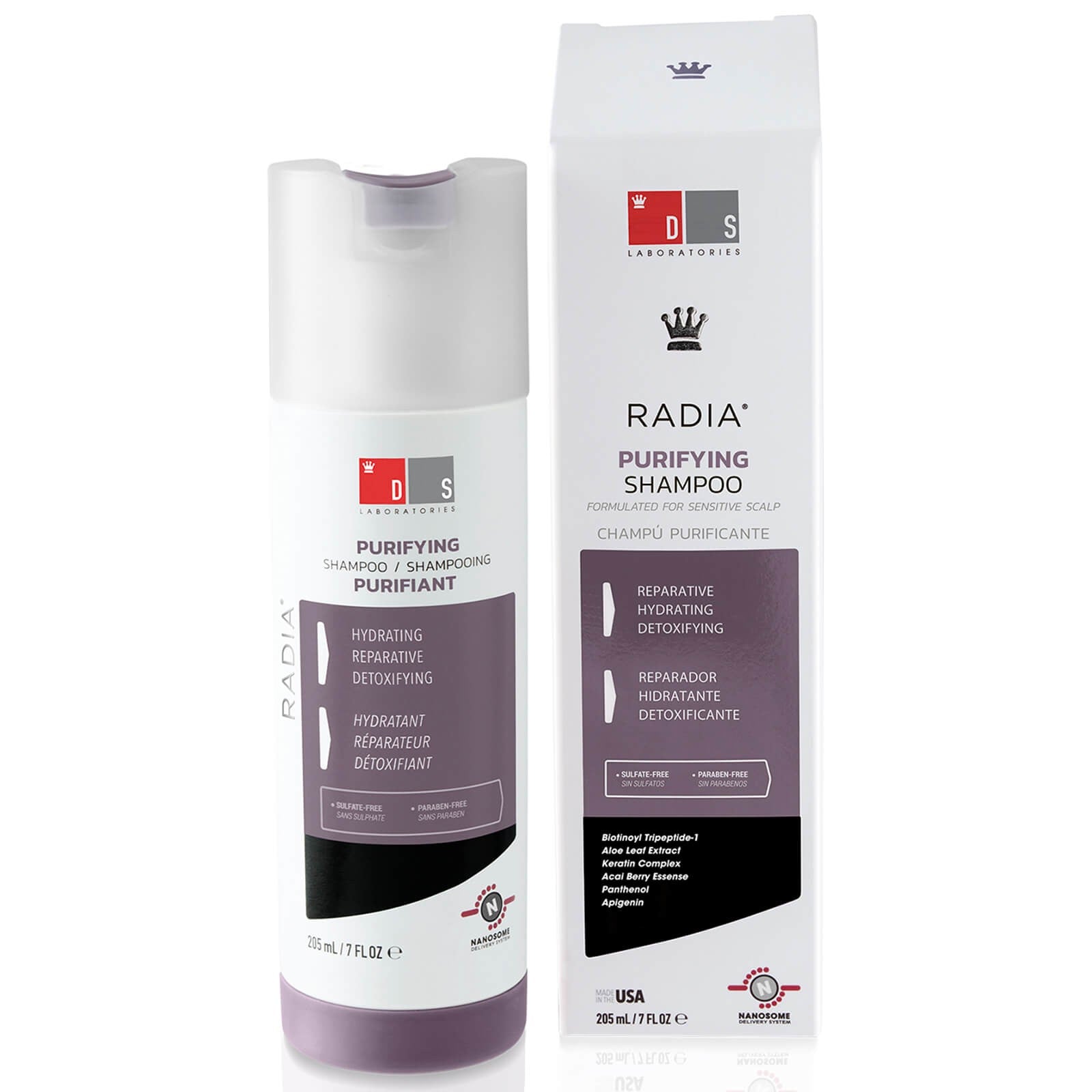 DS Laboratories Radia Kit Trattamento Purificante freeshipping - capellissimo.com