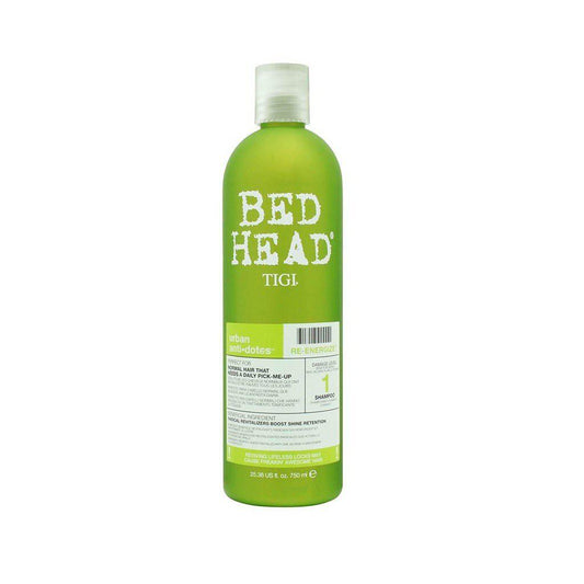 Tigi Bed Head Urban Antidotes Re-Energize Shampoo 750 ml freeshipping - capellissimo.com